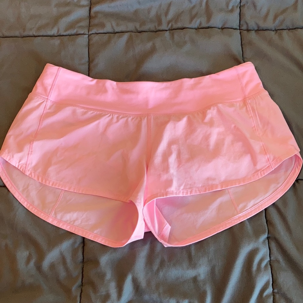 Miami Pink Lululemon Speed Up Shorts